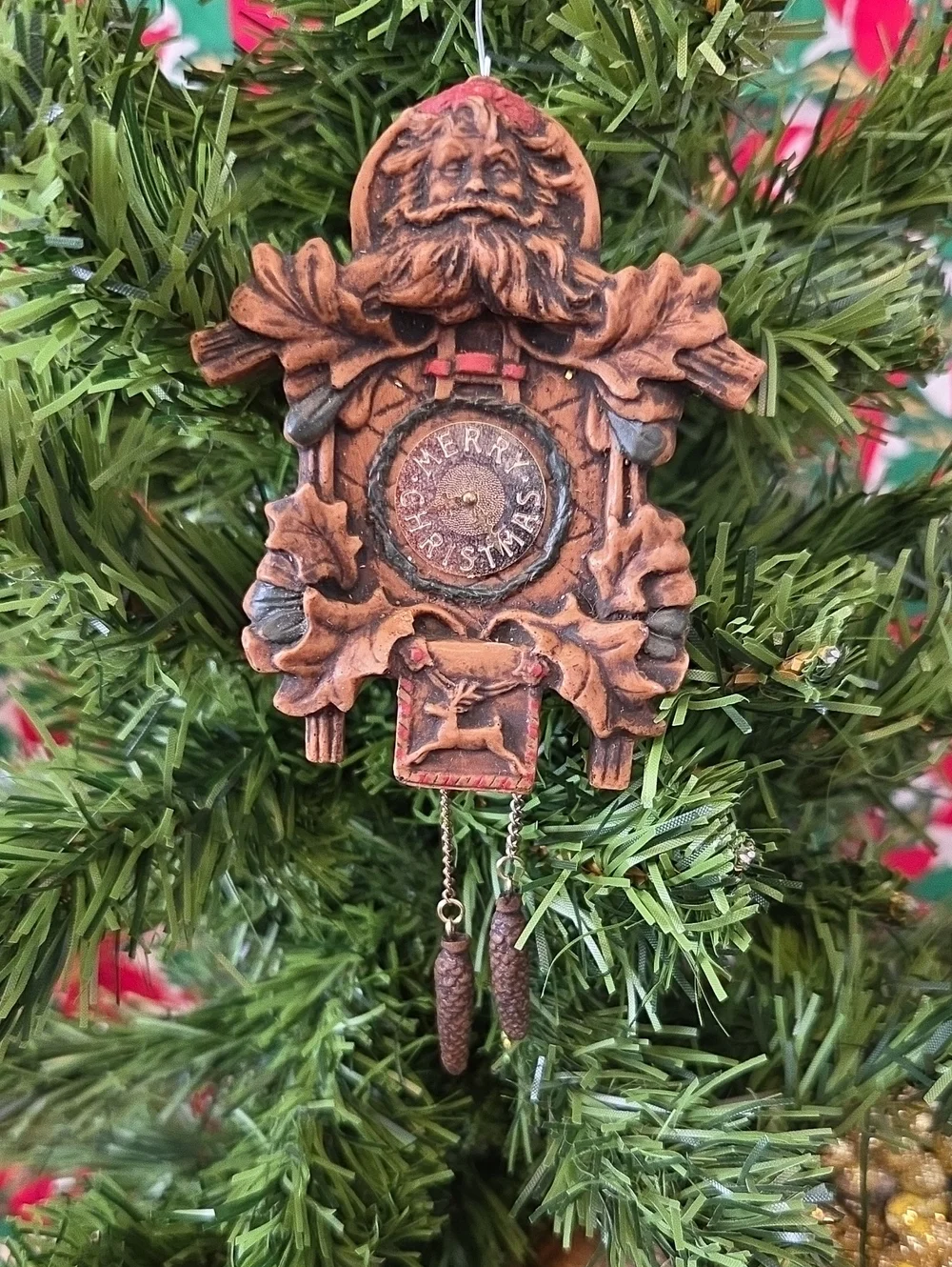 * 1984* Hallmark Old World Cuckoo Clock Collector's Ornament